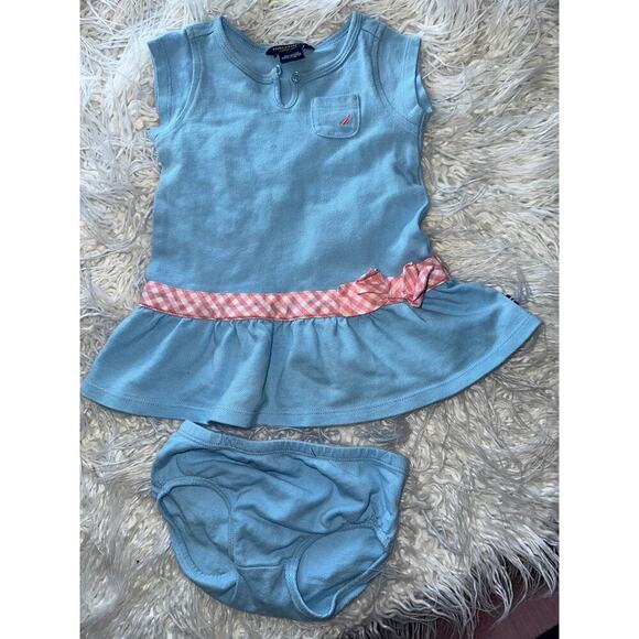 12M NAUTICA girls outfit - Picture 1 of 3
